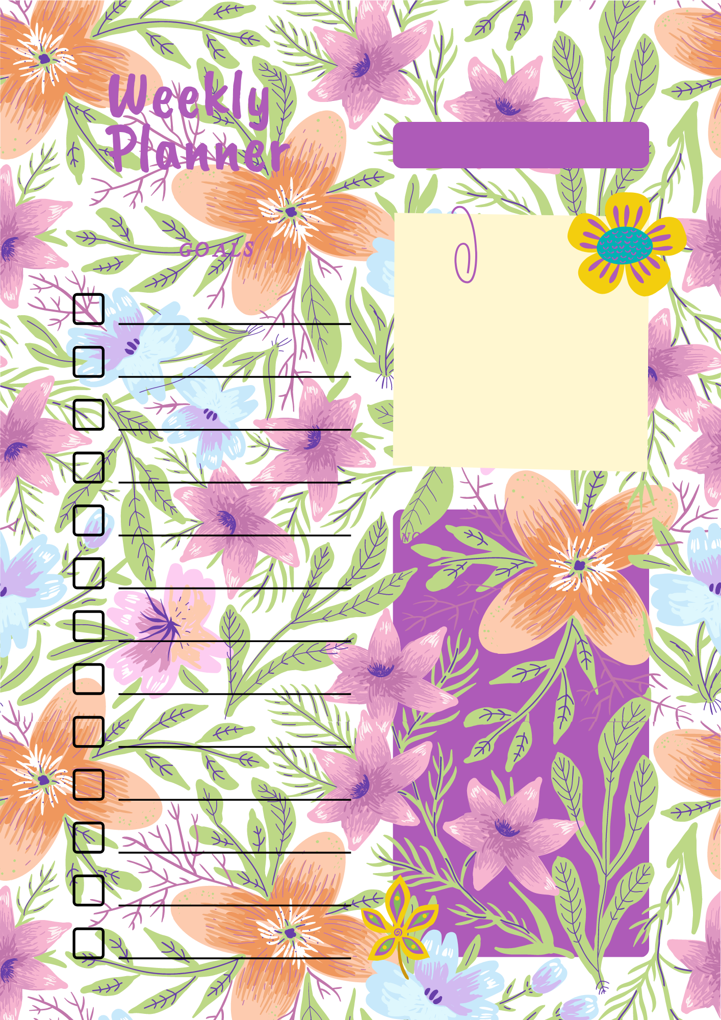 Planner TO DO LIST